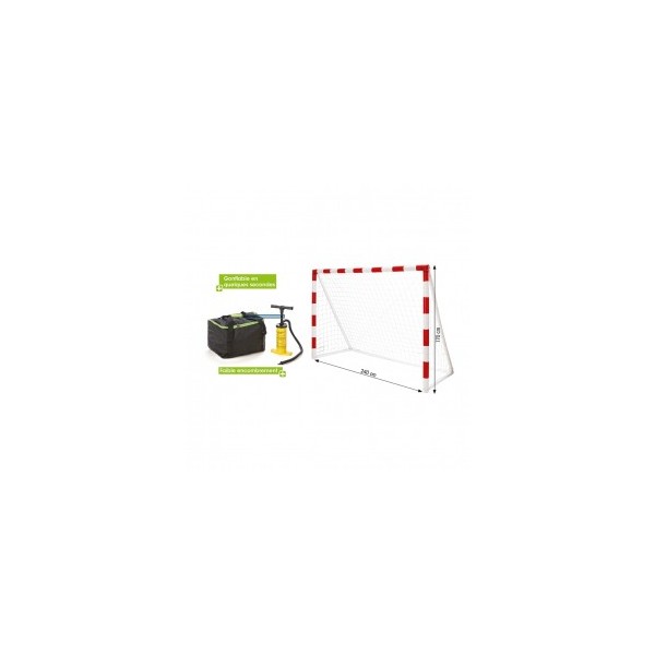 Paire de buts handball gonflable - 2.40 x 1.70 m 