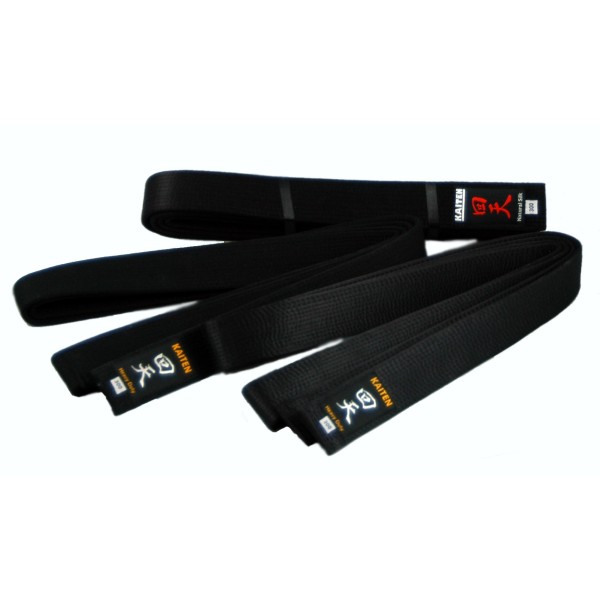 KAITEN Black Cotton Belt, extra thick 